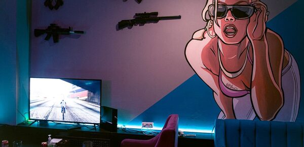 GTA Lounge-Bar в игровом стиле