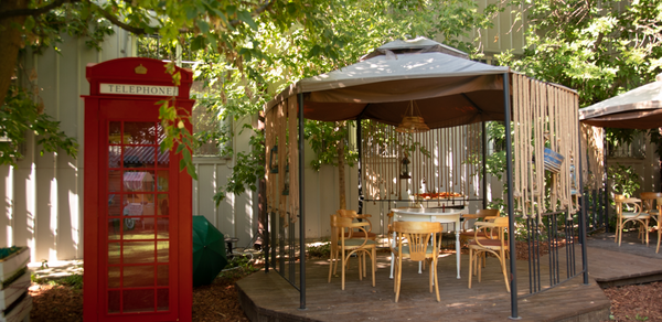 Лофт с территорией под открытым небом