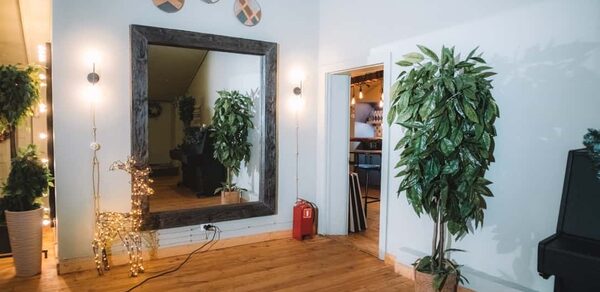 Лофт с территорией под открытым небом