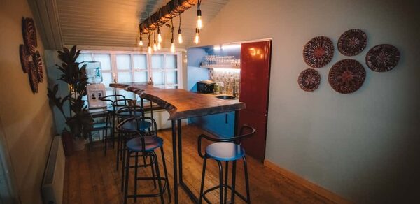 Лофт с территорией под открытым небом