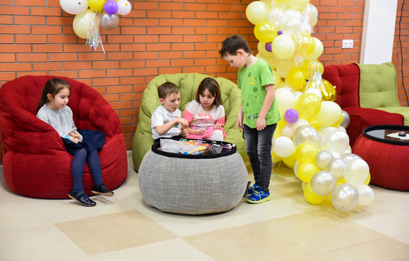 Лаундж-пространство с кафе для детских мероприятий