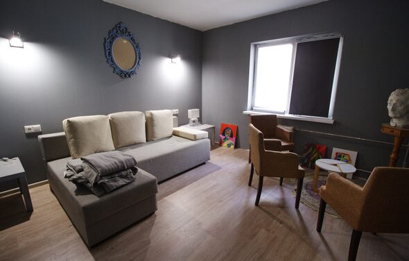 Лофт в неоклассическом стиле