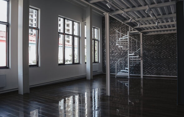 Лофт в серых тонах