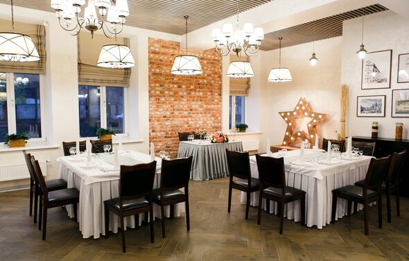 Современный светлый лофт  