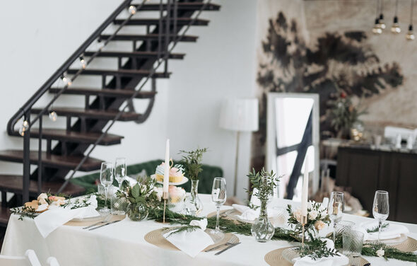 Антуражная двухуровневая площадка