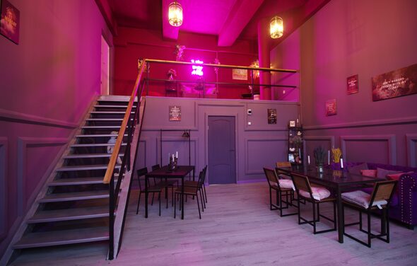 Лофт в лавандовом цвете 