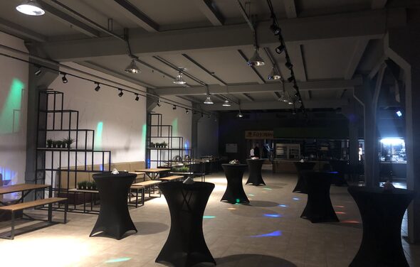 Просторное лофт пространство