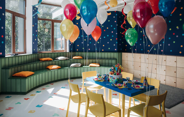 Benua Campus. Яркая комната для творческих мероприятий