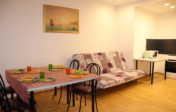 Трёхкомнатная квартира-студия