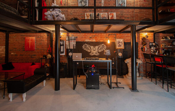 Art Union Двухуровневый арт-лофт 