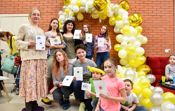 Яркий лофт для детских мероприятий