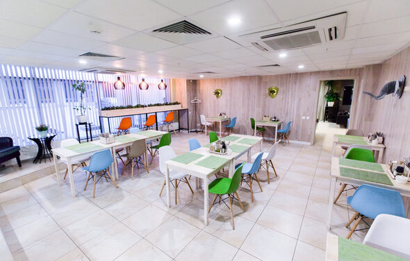 Лофт-кафе с авторским дизайном