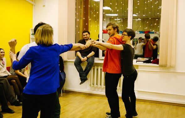 Moscow English Club Аудитория с большим окном