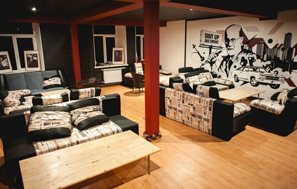 Лофт-кальянная под закрытие