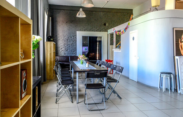 Флакон Двухъярусный лофт с кухней 