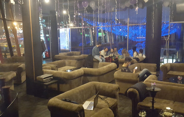 Бар с панорамным видом 