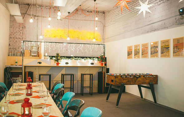 Светлый лофт в центре СПб