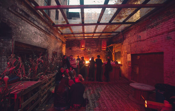 Лофт-пространство с внутренним двором 