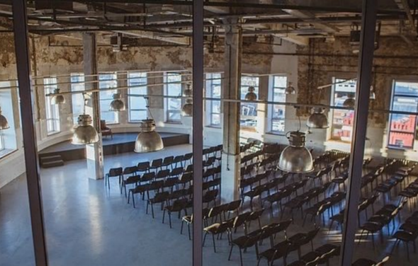 Rooftop Дизайнерский лофт с видом на Москву-реку