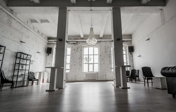 3f-loft Лофт-пространство в белом кирпиче