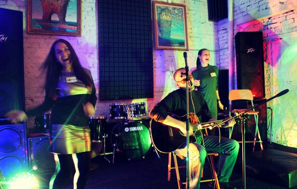 Музыкальная студия Фьюжн Лофт с караоке