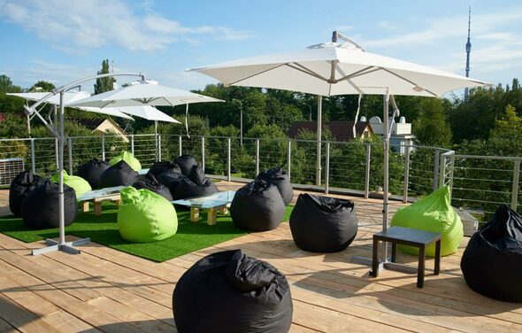 Пространство на крыше