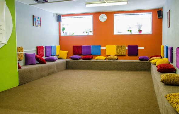 Психологический Центр Форсайт Зал с  ковровым покрытием
