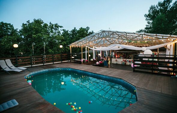 Loft LEVEL 19 на заводе Кристалл. Крыша для вечеринок