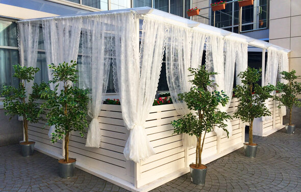 Red Stars Hotel Банкетный зал с летней верандой