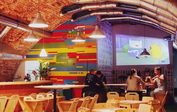 Многофункциональное пространство для концерта, музыкальной в