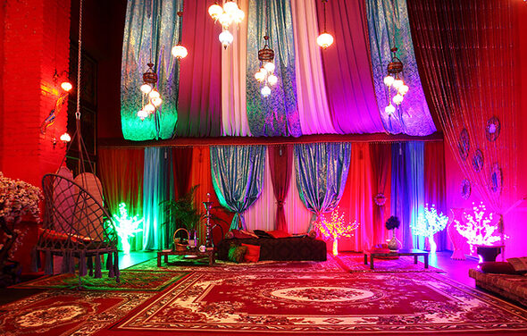 Моя Студия Лофт в восточном стиле с кальянами