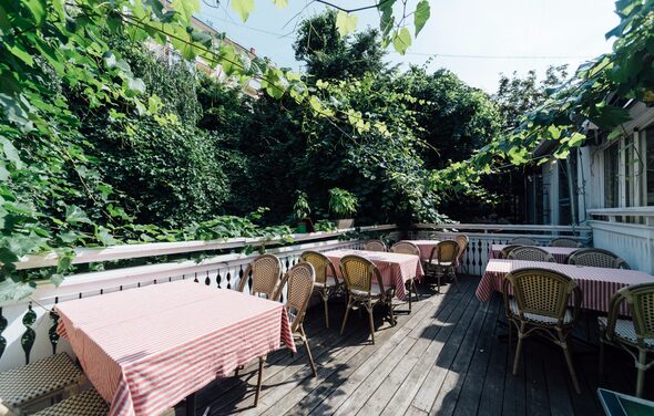 кафе "Я Дома" Веранда в стиле прованс