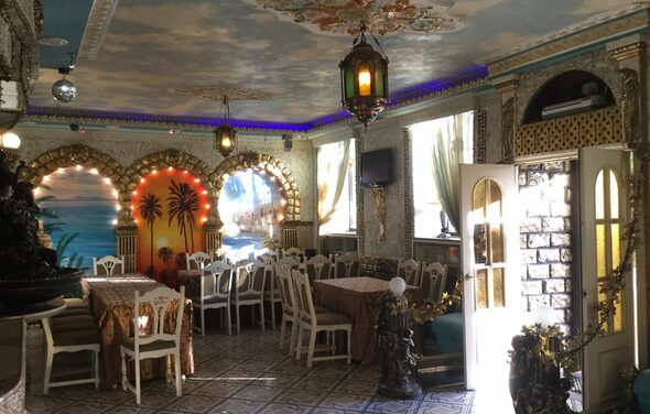 Стилизованный банкетный зал 