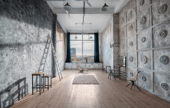 Qweex Campus Лофт-зал с большим окном на Электрозаводской