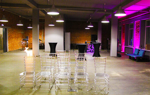 Современное лофт-пространство для мероприятий