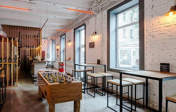 Крафтовый бар в центре Петербурга