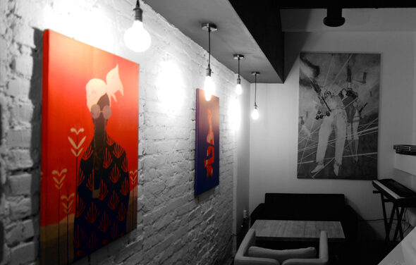 Уютное индустриальное пространство в стиле лофт