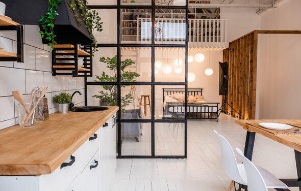 VG Studios Светлый зал в скандинавском стиле