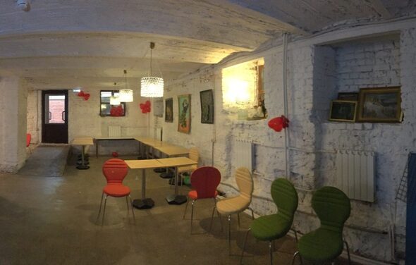 Лофт в белом кирпиче