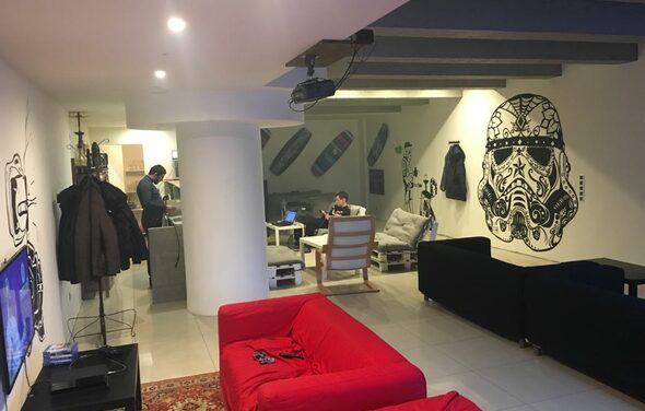 Двухэтажное лофт-пространство