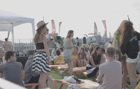  ZVEZDA ROOFTOP. Крыша на набережной Москвы-реки