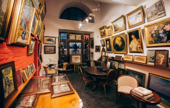 Атмосферное пространство в центре города