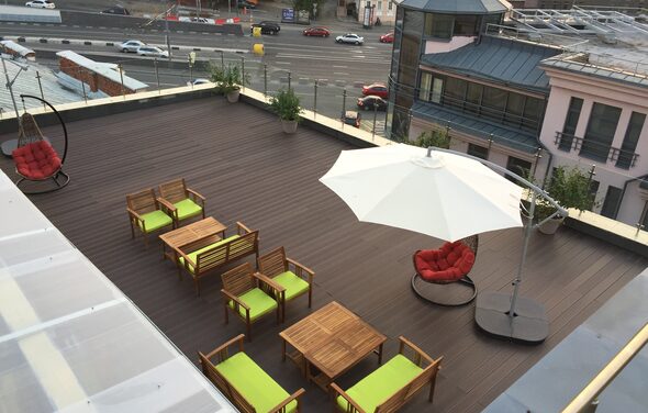 Лофт с выходом на крышу