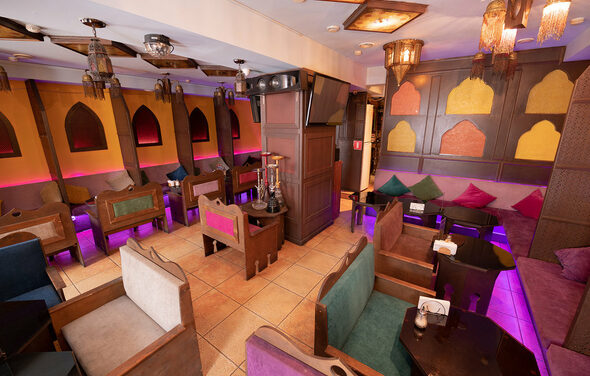 Кальян Кафе "KALYAN Cafe". Лофт в восточном стиле
