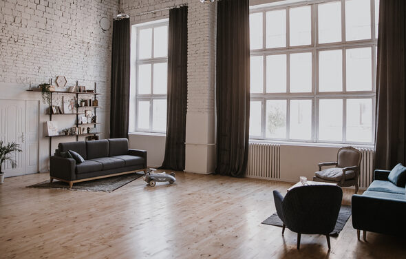 TopBananaStudio Лофт-пространство с барной зоной