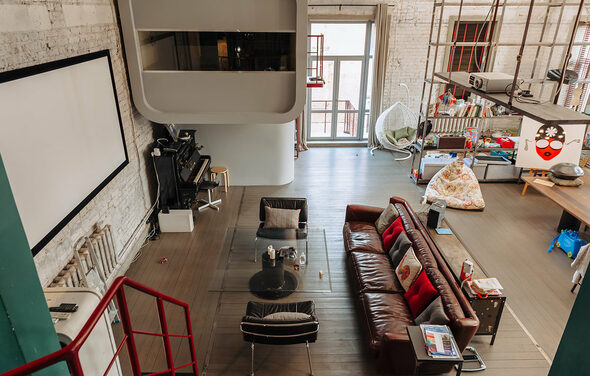 Loft Bers. Трехэтажный лофт