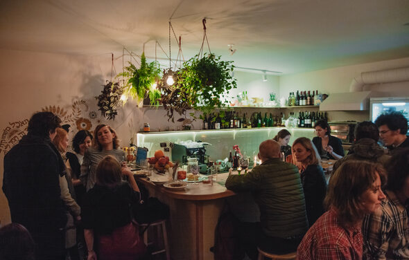 Бар-лофт под закрытие