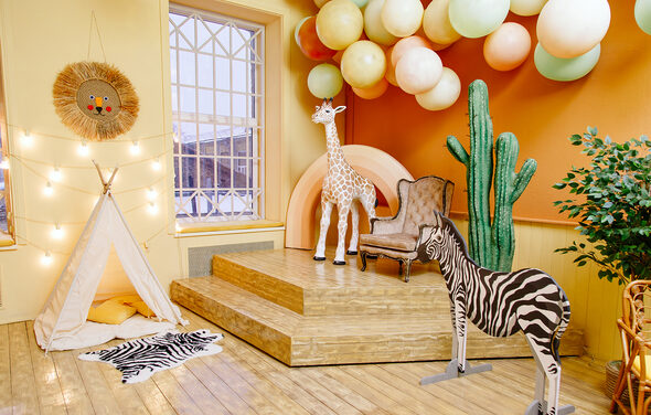 Полигон. Детская  Уютный детский зал