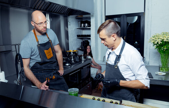 Пространство для мероприятий с кухней