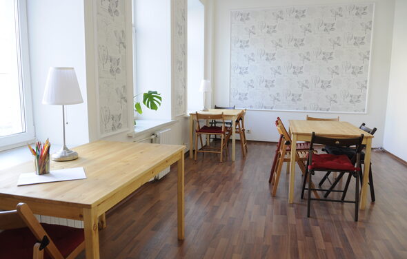 Пространство Белый лист с хорошей акустикой